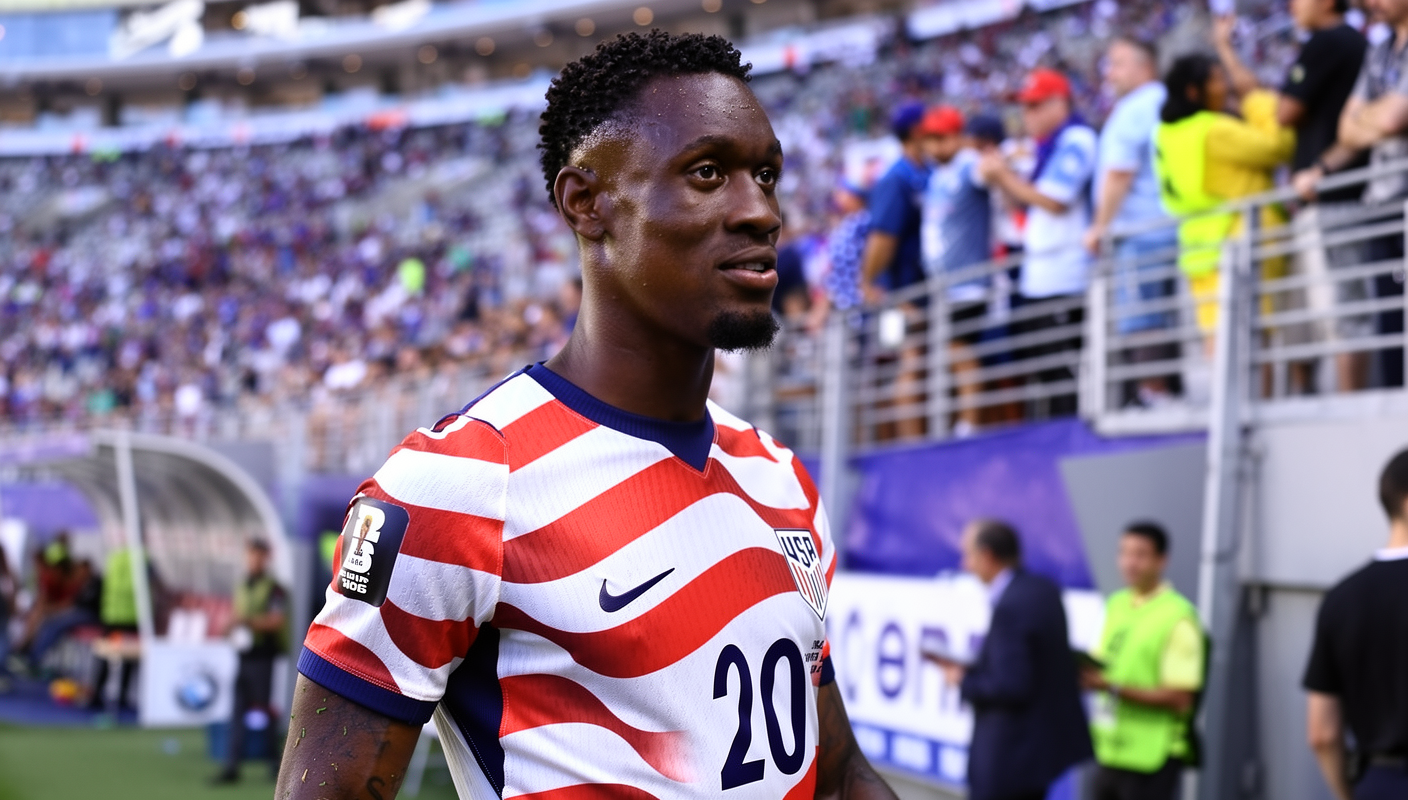 TOP1体育 - Folarin Balogun 红牌风波：VAR 判罚引发争议，美国队如何应对 - TOP1体育 文章配图